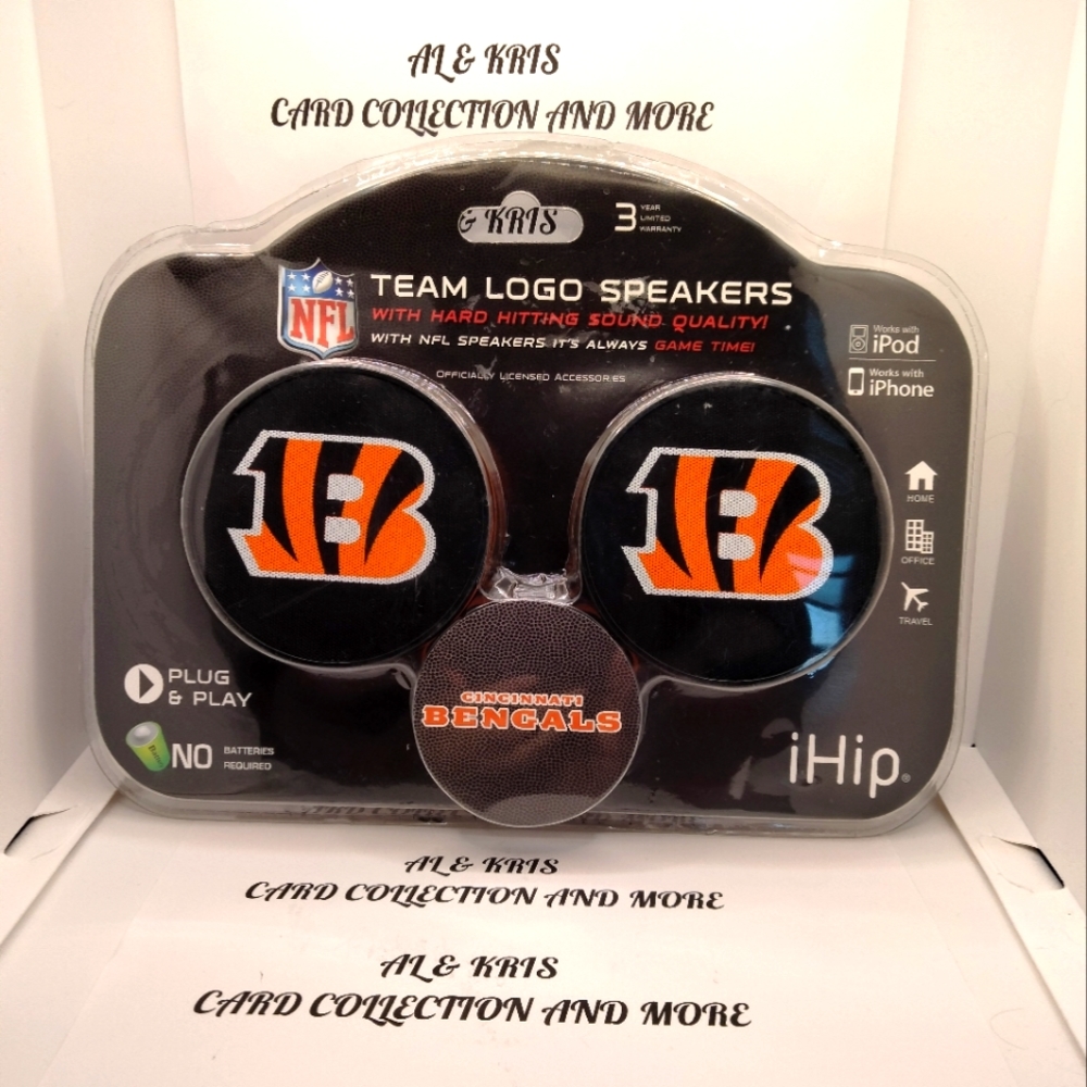 Ihip Cincinnati Bengals Team Logo Speakers
